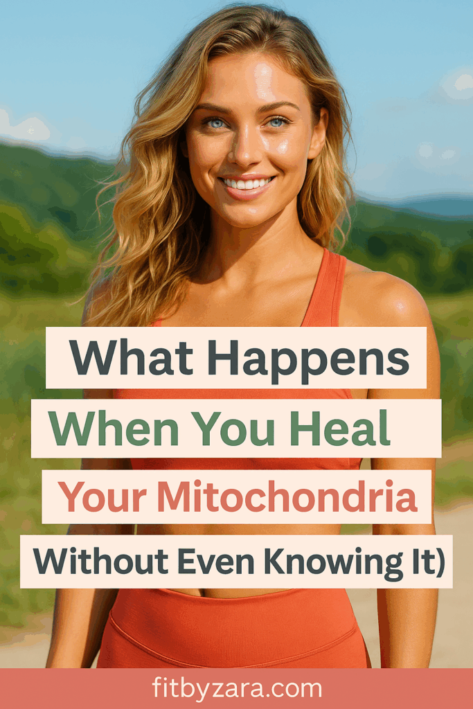 What Happens When You Heal Your Mitochondria (Without Even Knowing It)
