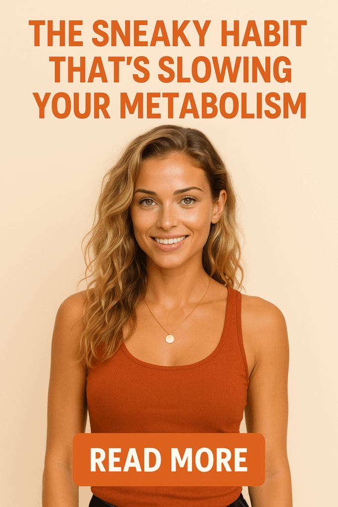 The Sneaky Habit That’s Slowing Your Metabolism