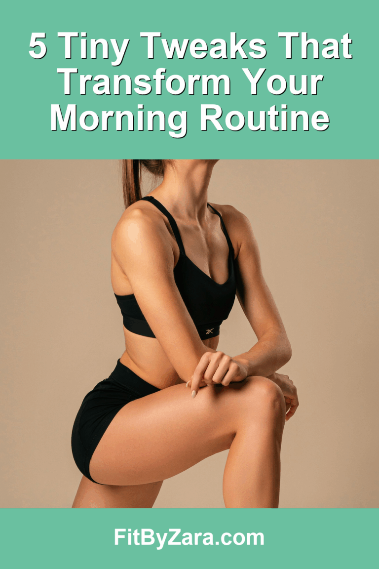 5 Tiny Tweaks That Transform Your Morning Routine – Pinterest cover