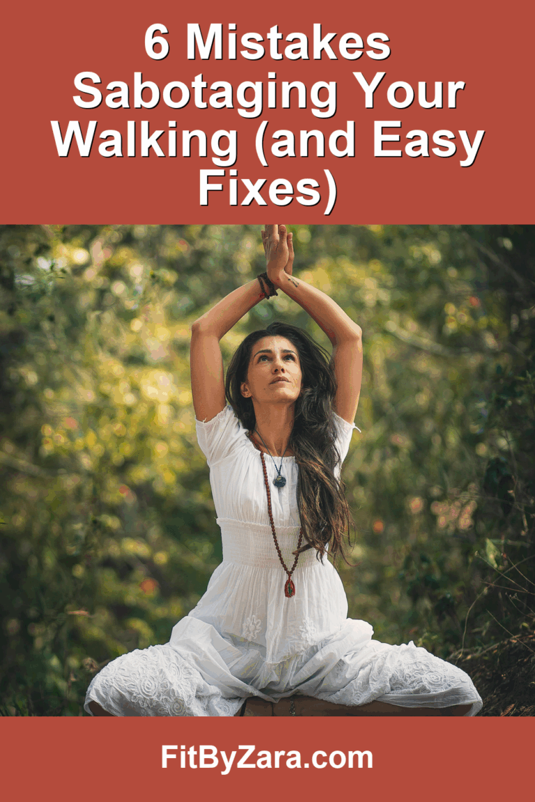 6 Mistakes Sabotaging Your Walking (and Easy Fixes) – Pinterest cover