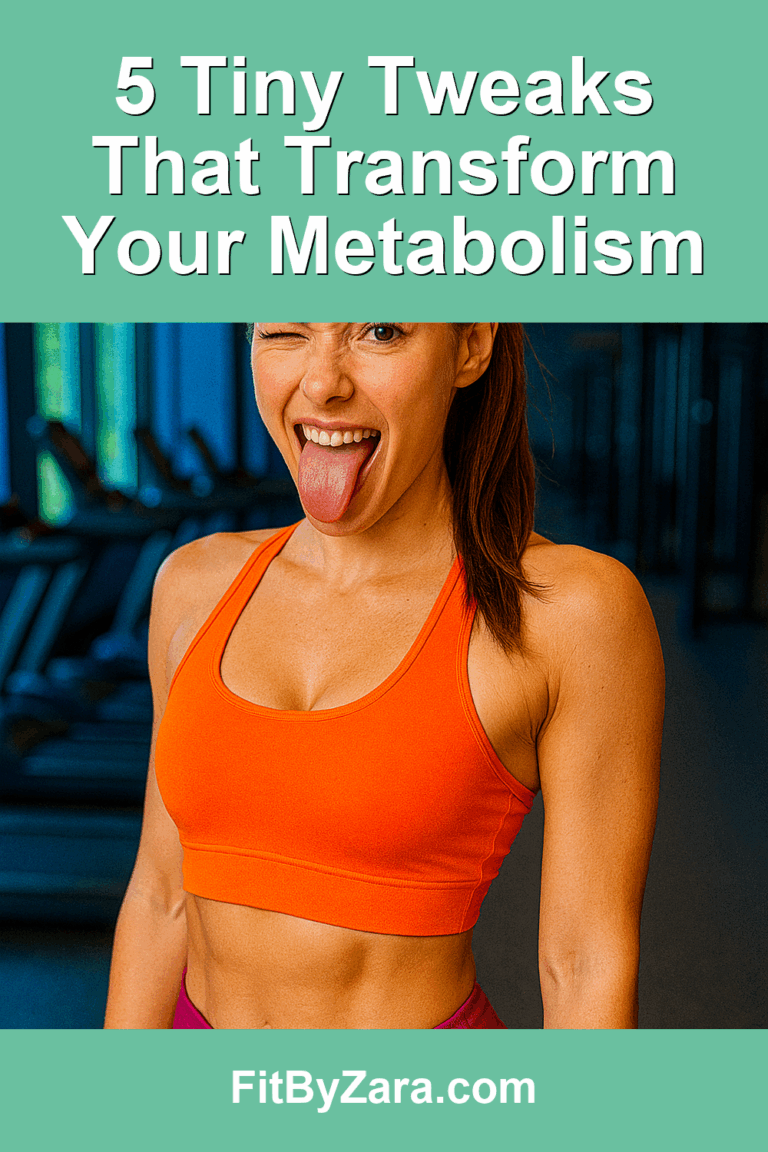 5 Tiny Tweaks That Transform Your Metabolism – Pinterest cover