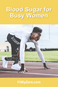 Blood Sugar for Busy Women – Pinterest cover