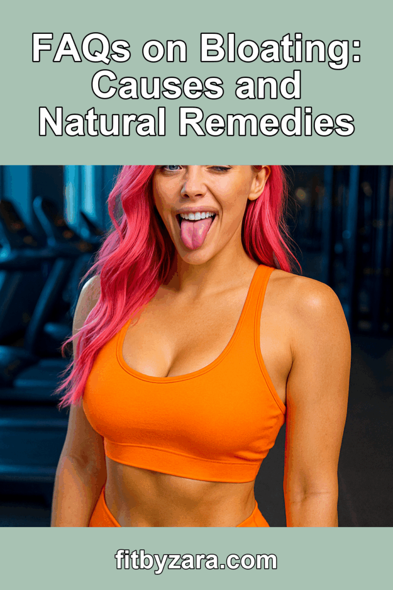FAQs on Bloating: Causes and Natural Remedies – Pinterest cover