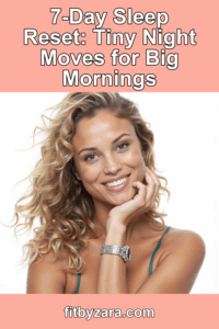 7-Day Sleep Reset: Tiny Night Moves for Big Mornings – Pinterest cover