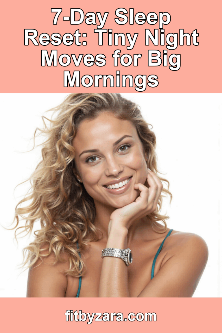 7-Day Sleep Reset: Tiny Night Moves for Big Mornings – Pinterest cover