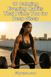 10 Calming Evening Habits That Prime You for Deep Sleep – Pinterest cover