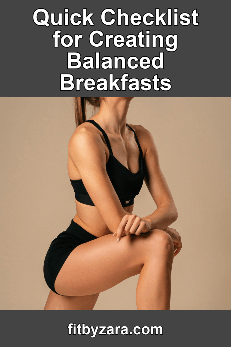 Quick Checklist for Creating Balanced Breakfasts – Pinterest cover