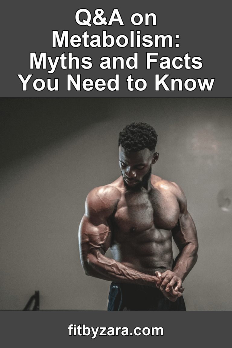 Q&A on Metabolism: Myths and Facts You Need to Know – Pinterest cover