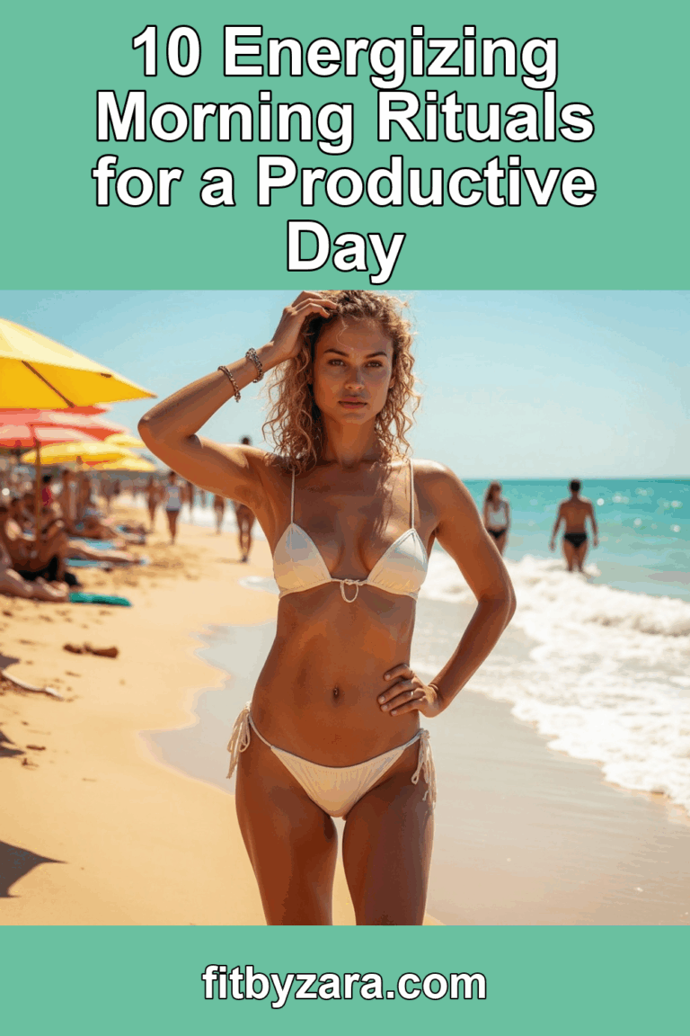 10 Energizing Morning Rituals for a Productive Day – Pinterest cover