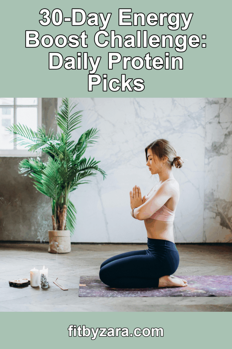 30-Day Energy Boost Challenge: Daily Protein Picks – Pinterest cover