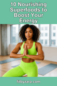 10 Nourishing Superfoods to Boost Your Energy – Pinterest cover