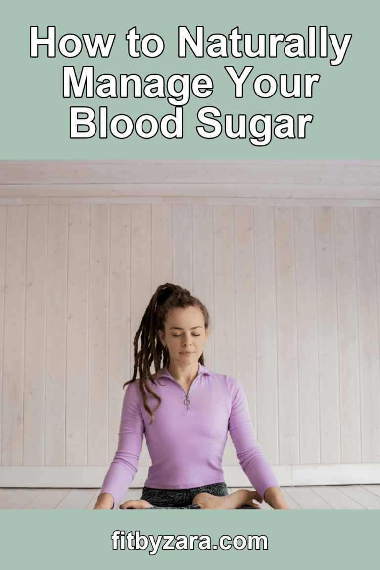 How to Naturally Manage Your Blood Sugar – Pinterest cover
