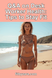 Q&A on Desk Worker Health: Tips to Stay Fit – Pinterest cover
