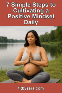 7 Simple Steps to Cultivating a Positive Mindset Daily – Pinterest cover