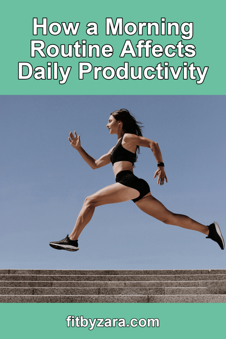 How a Morning Routine Affects Daily Productivity – Pinterest cover