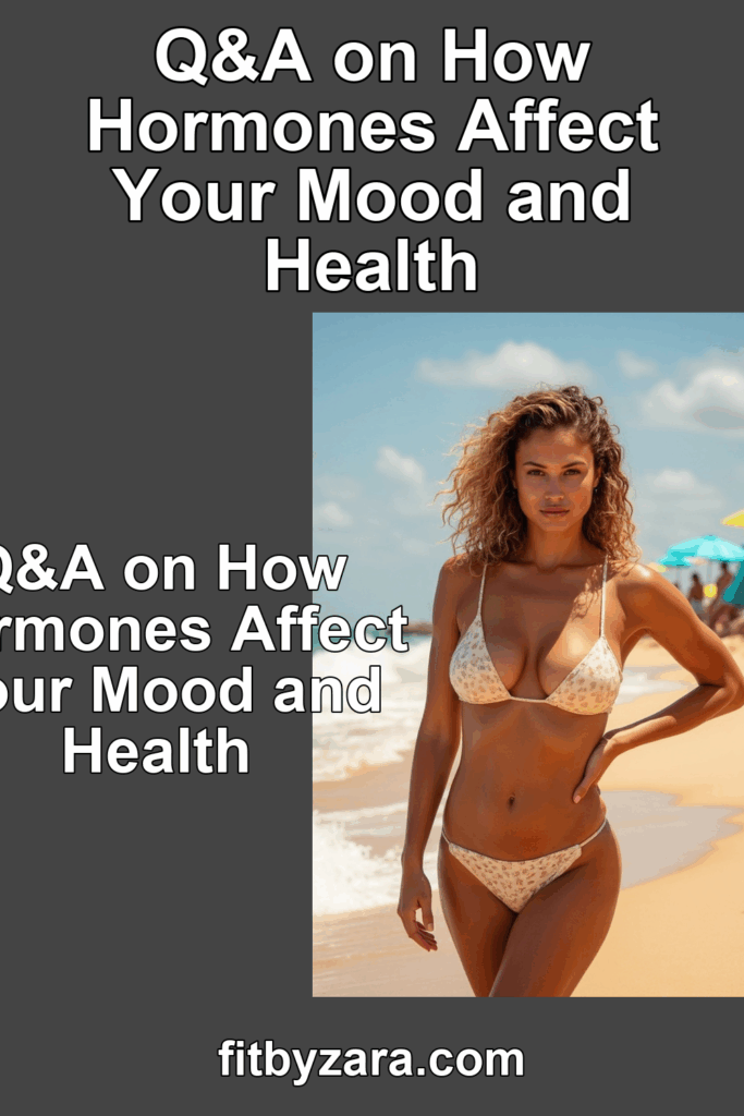 Q&A on How Hormones Affect Your Mood and Health – Pinterest cover