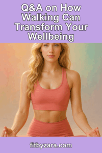 Q&A on How Walking Can Transform Your Wellbeing – Pinterest cover