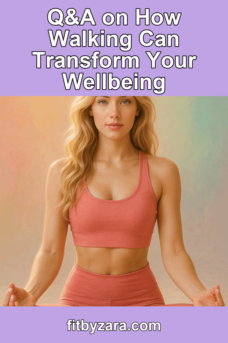 Q&A on How Walking Can Transform Your Wellbeing – Pinterest cover