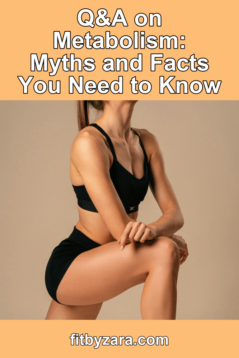 Q&A on Metabolism: Myths and Facts You Need to Know – Pinterest cover