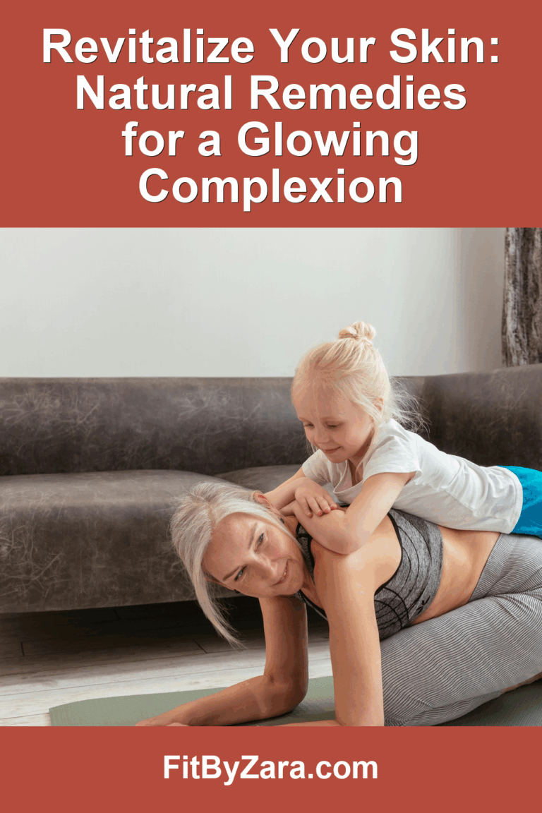 Revitalize Your Skin: Natural Remedies for a Glowing Complexion – Pinterest cover
