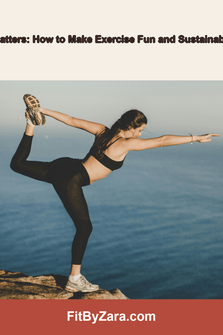 Movement Matters: How to Make Exercise Fun and Sustainable Every Day – Pinterest cover