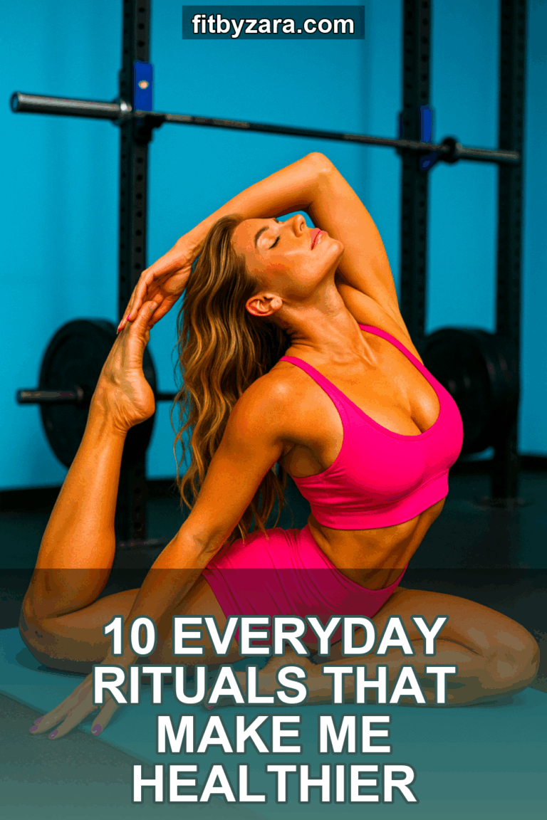 10 Everyday Rituals That Make Me Healthier