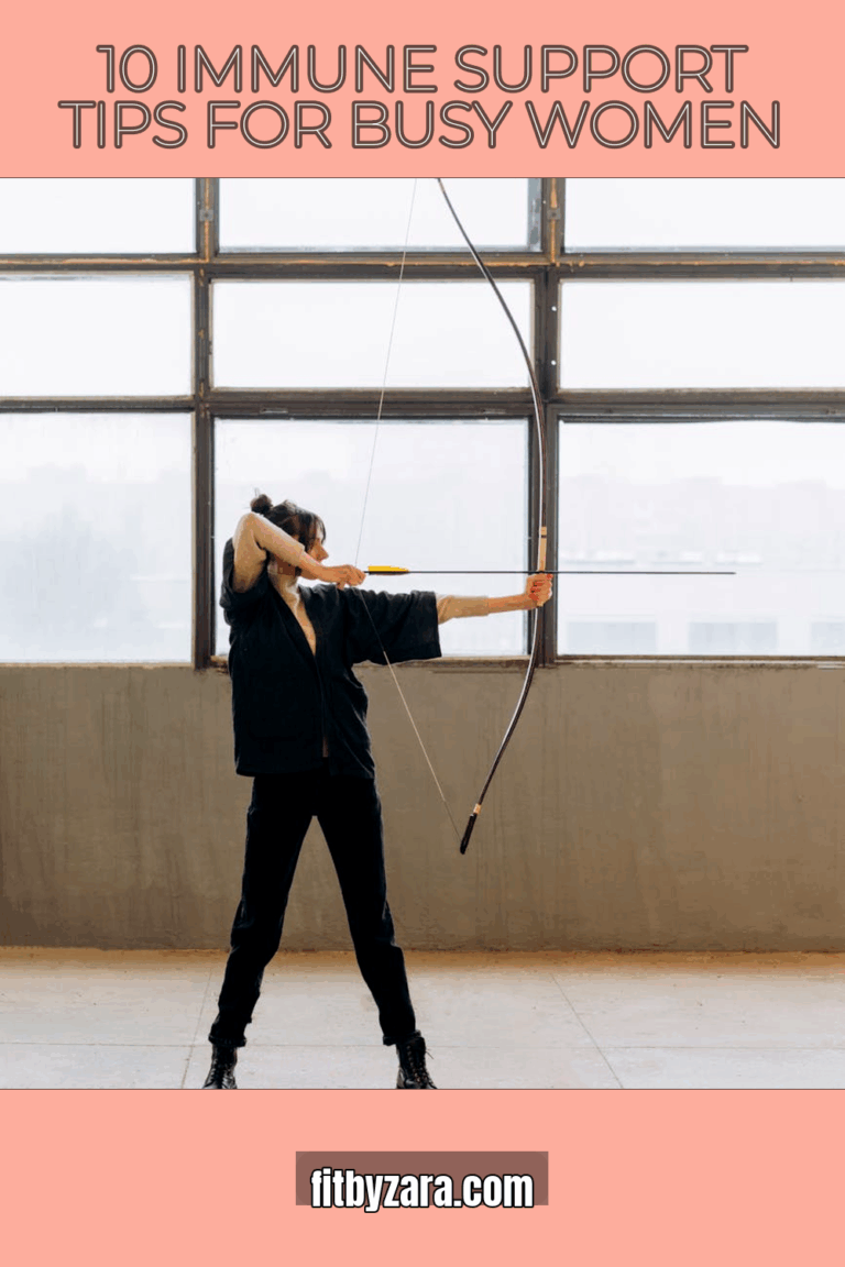 10 Immune Support Tips For Busy Women