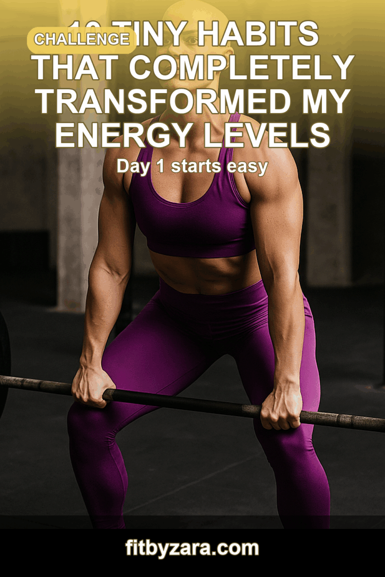 10 Tiny Habits That Completely Transformed My Energy Levels