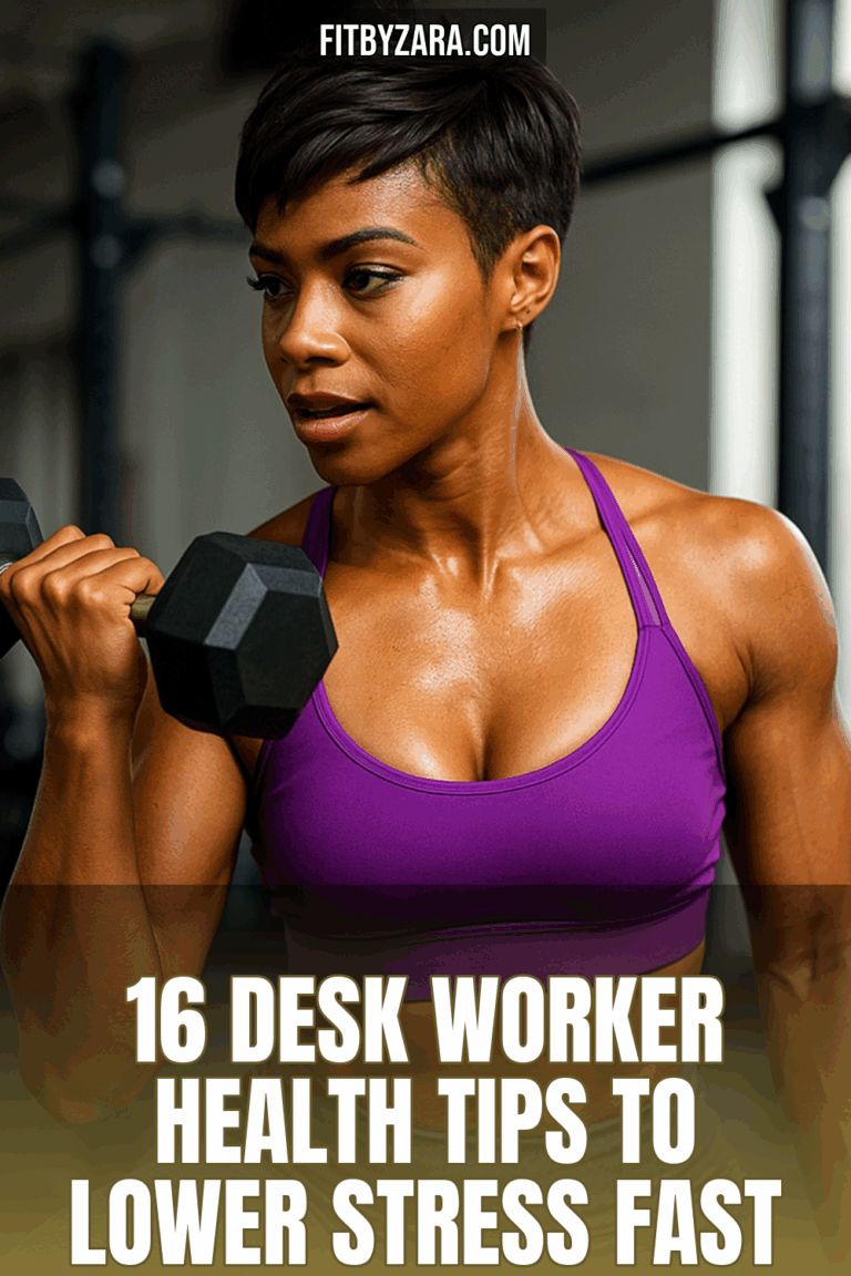 16 Desk Worker Health Tips To Lower Stress Fast