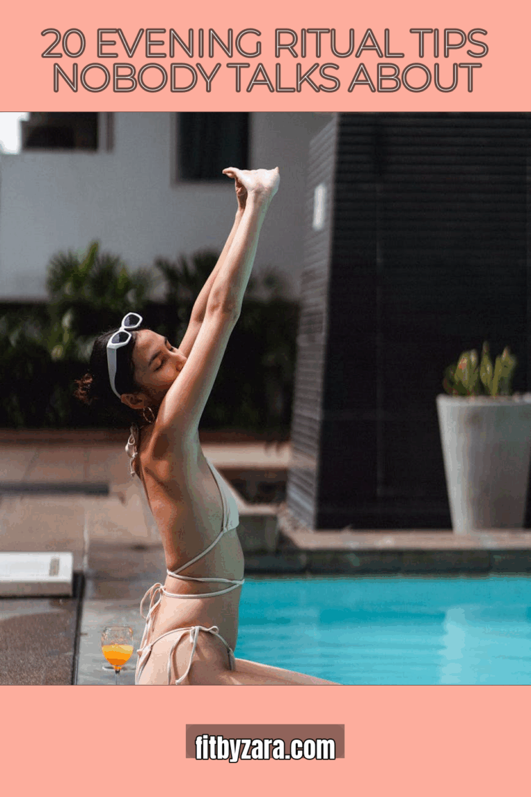 20 Evening Ritual Tips Nobody Talks About