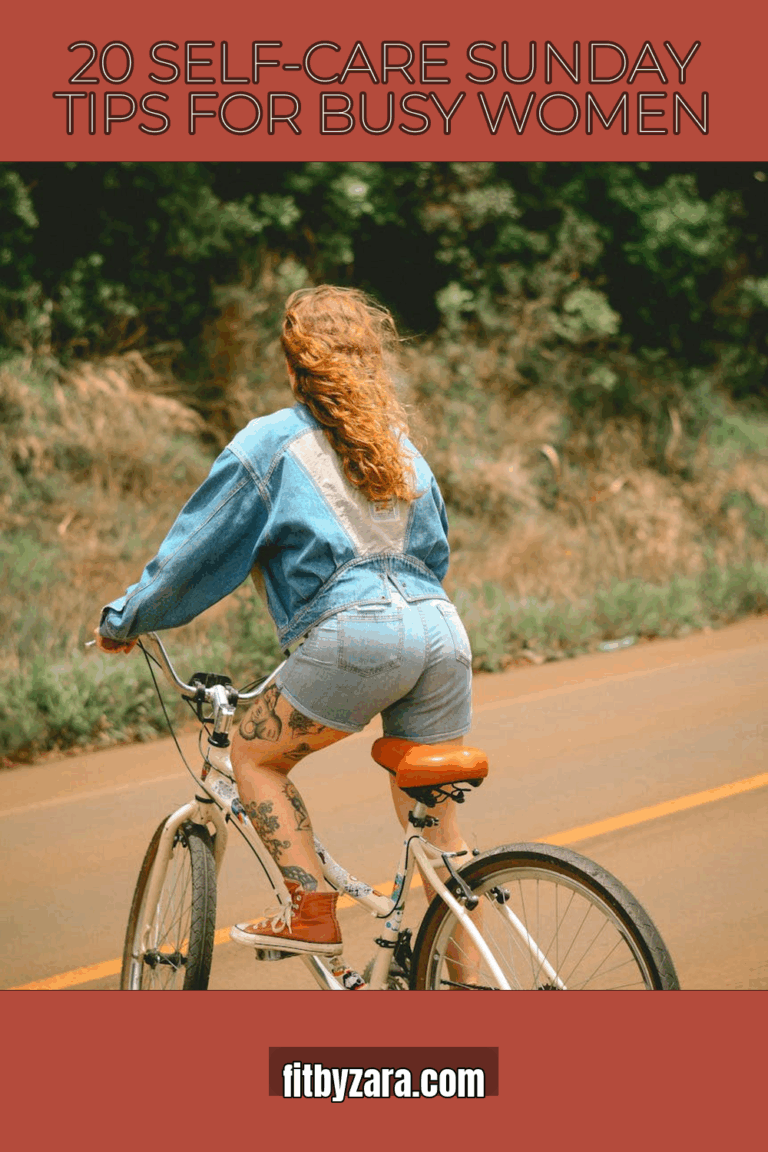 20 Self-Care Sunday Tips For Busy Women