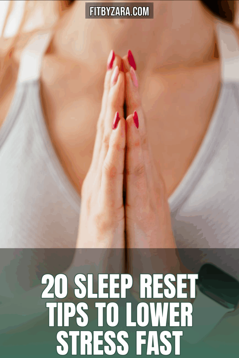 20 Sleep Reset Tips To Lower Stress Fast