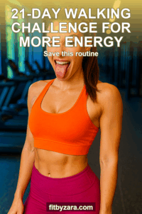 21-Day Walking Challenge for More Energy