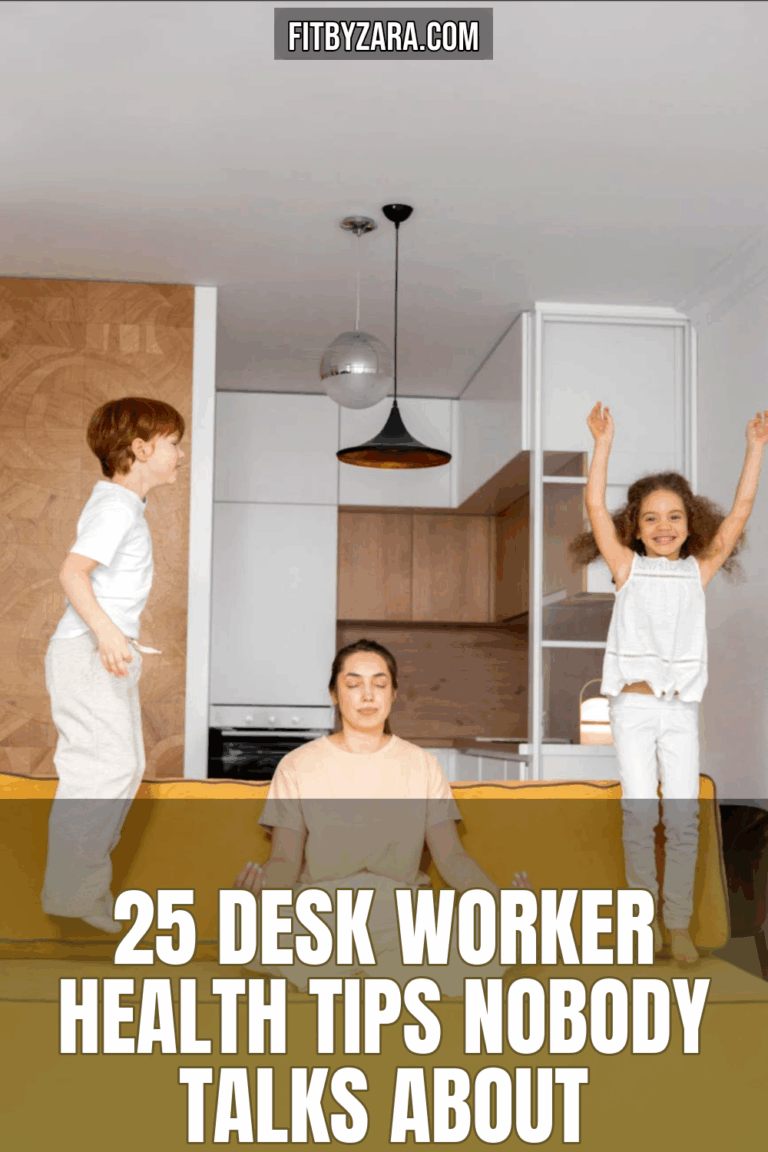 25 Desk Worker Health Tips Nobody Talks About