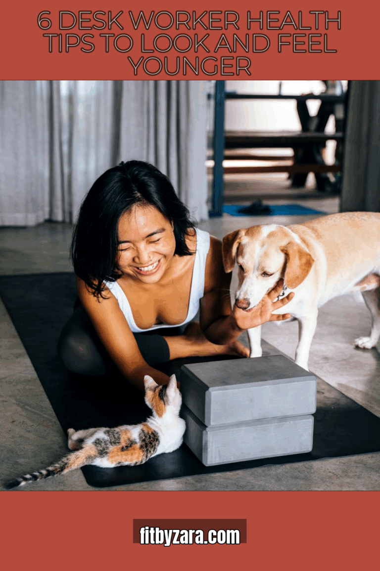6 Desk Worker Health Tips To Look and Feel Younger
