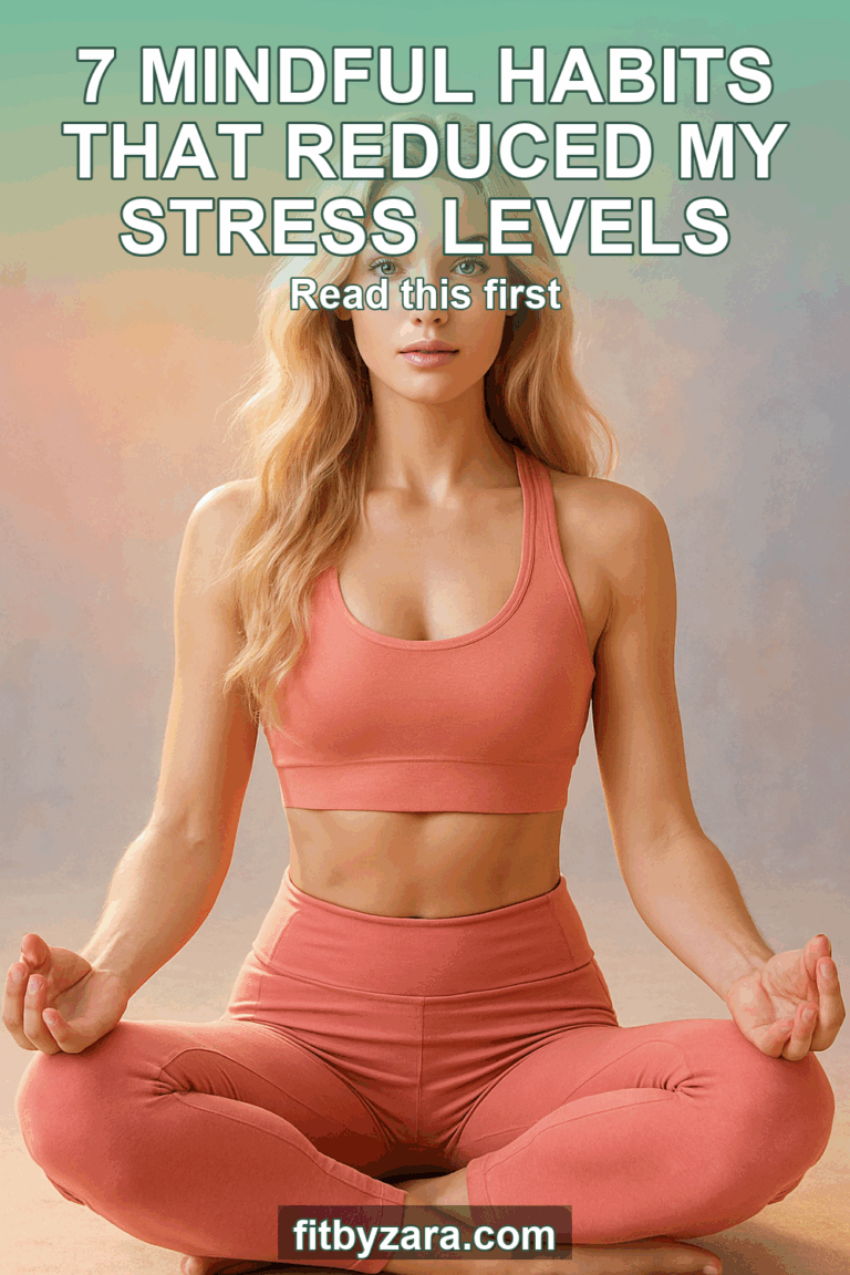 7 Mindful Habits That Reduced My Stress Levels