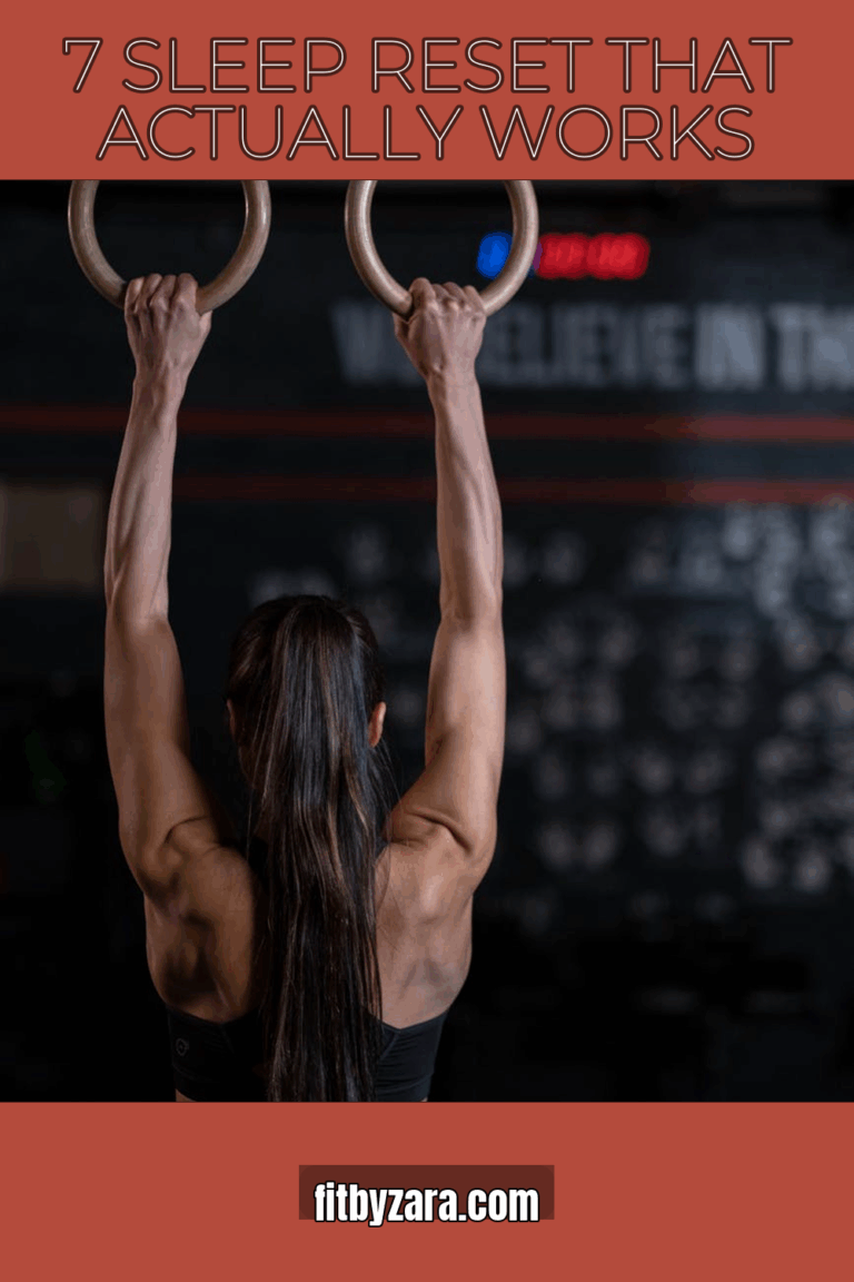 7 Sleep Reset That Actually Works