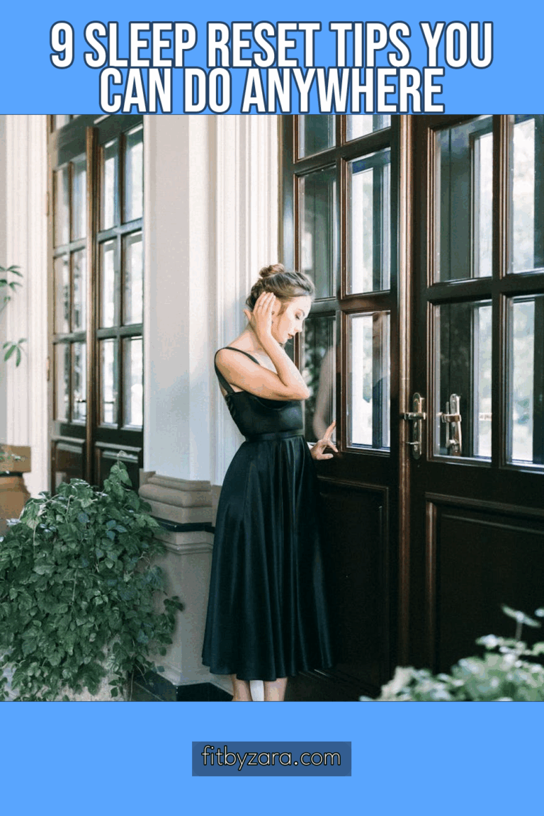 9 Sleep Reset Tips You Can Do Anywhere