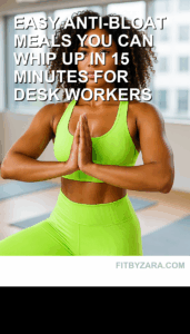 Easy Anti-Bloat Meals You Can Whip Up in 15 Minutes for desk workers
