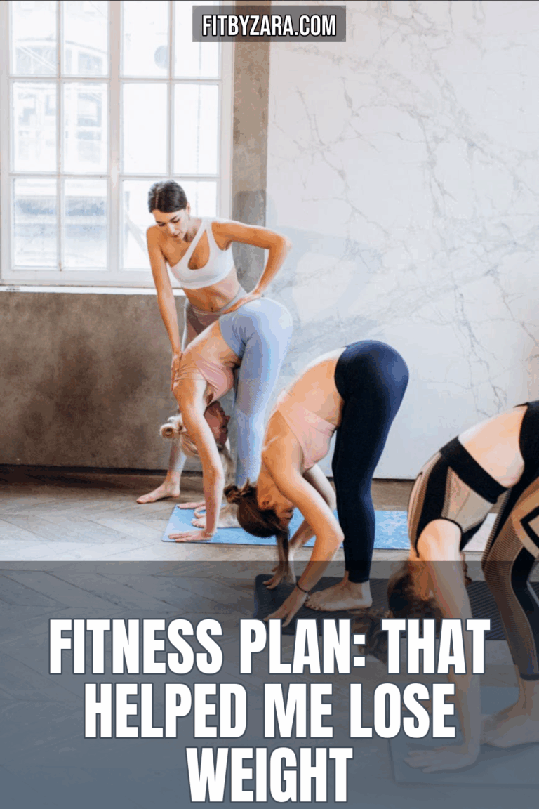 Fitness Plan: That Helped Me Lose Weight