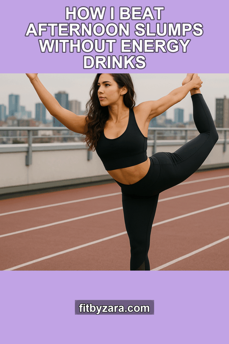 How I Beat Afternoon Slumps Without Energy Drinks