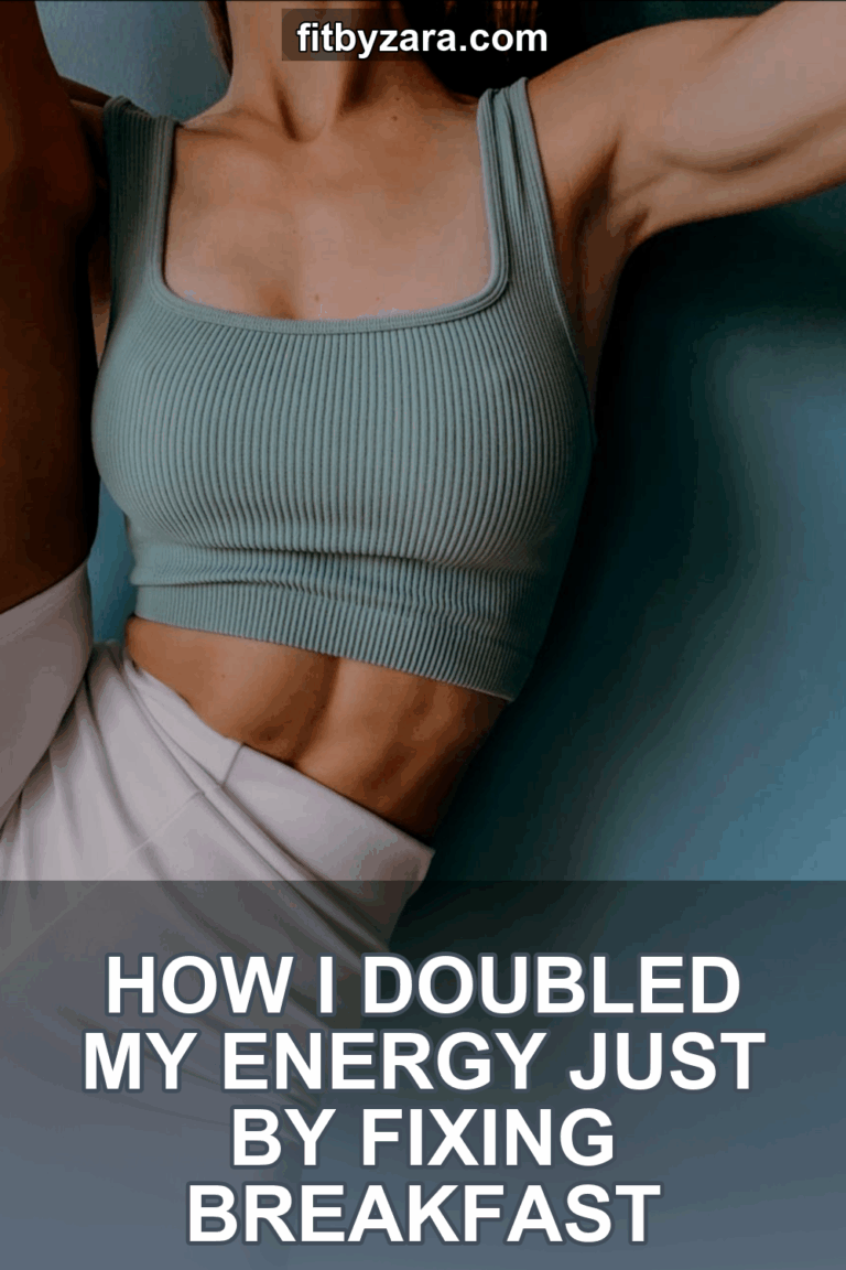 How I Doubled My Energy Just by Fixing Breakfast