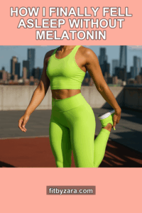 How I Finally Fell Asleep Without Melatonin