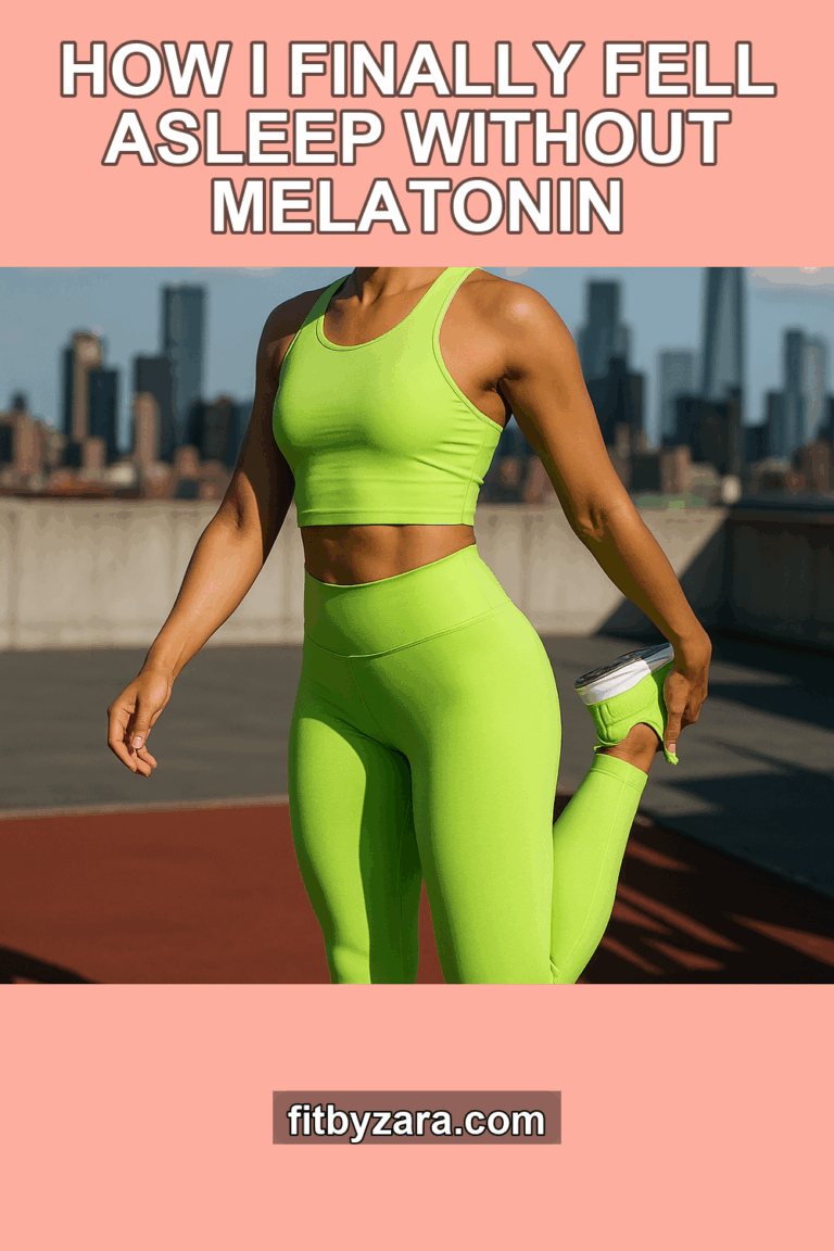 How I Finally Fell Asleep Without Melatonin