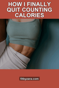 How I Finally Quit Counting Calories