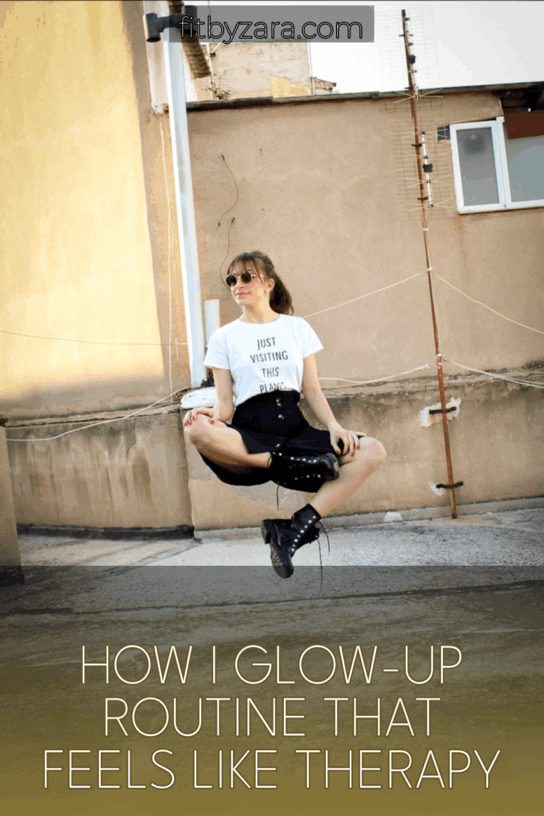 How I Glow-Up Routine That Feels Like Therapy