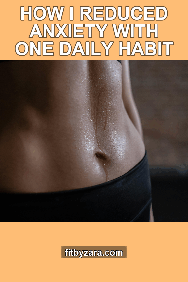 How I Reduced Anxiety With One Daily Habit