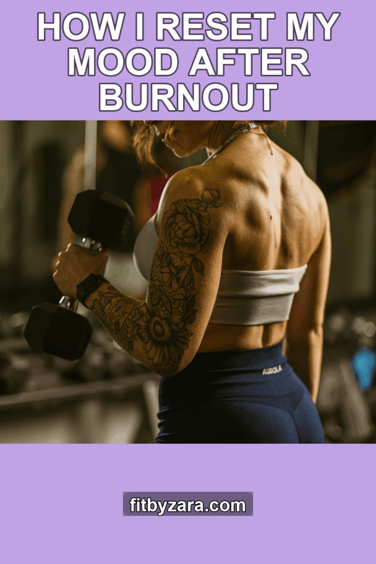 How I Reset My Mood After Burnout