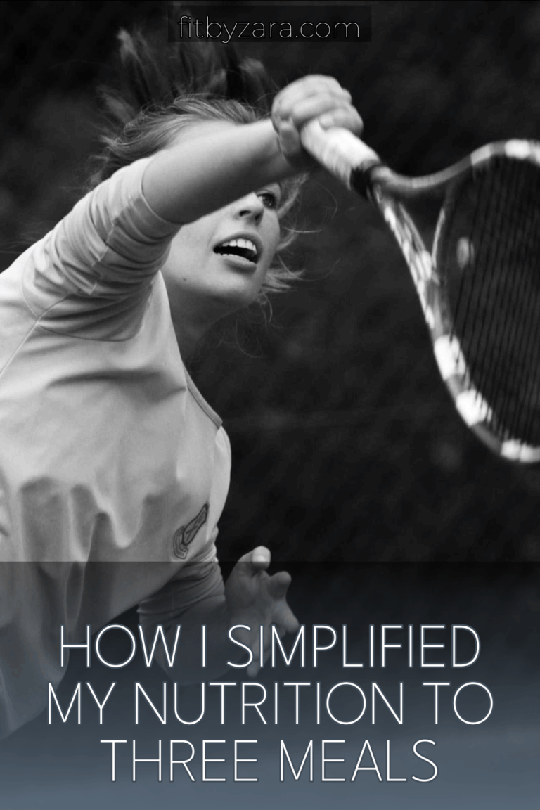How I Simplified My Nutrition to Three Meals