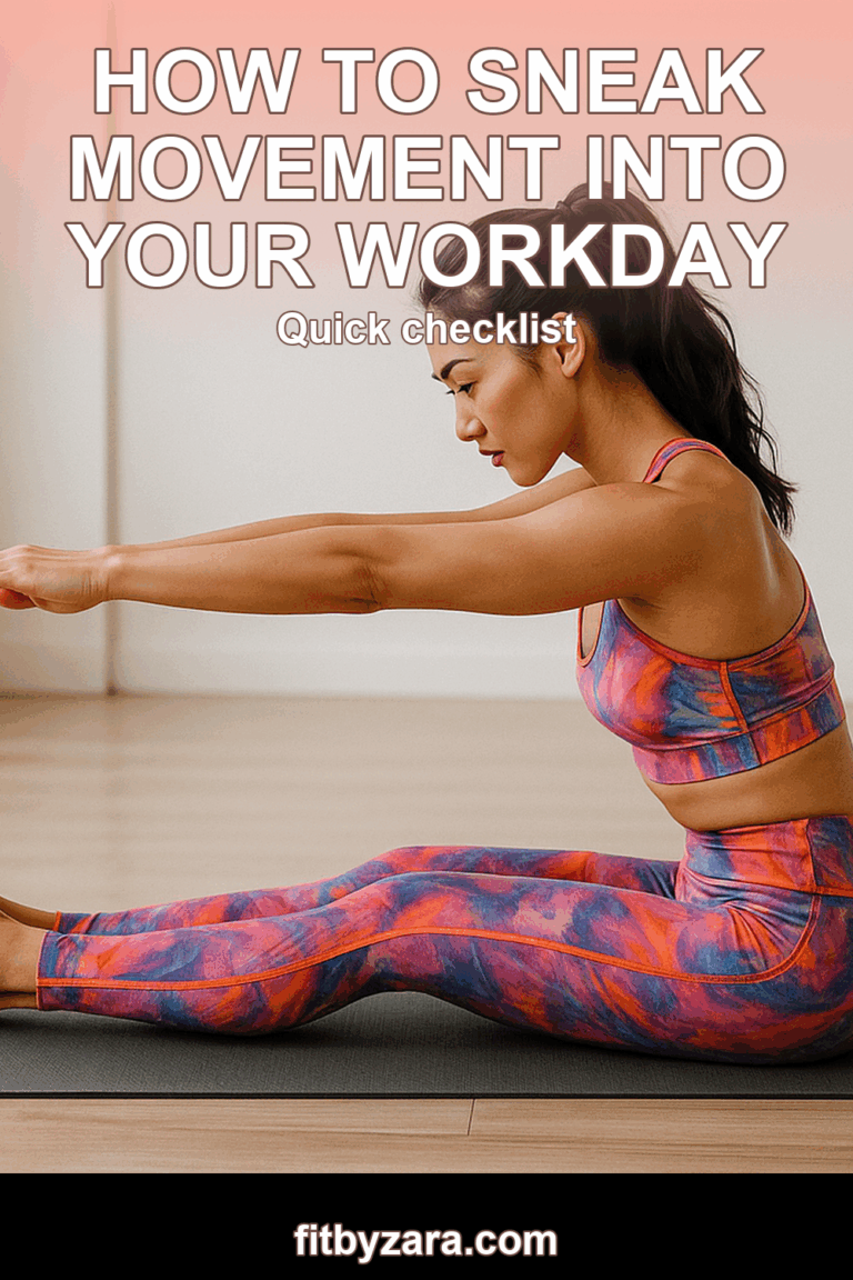 How to Sneak Movement Into Your Workday